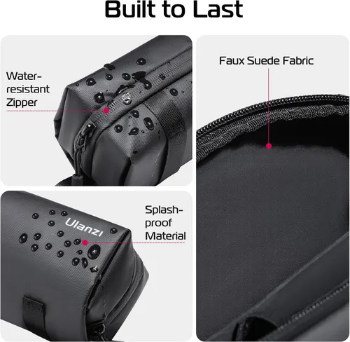 Miniatura 6 de ULANZI PK-04 Bolsa de transporte para DJI Osmo Pocket 3, estuche de almacenamiento portátil, protector para DJI Osmo Pocket 3 Creator Combo