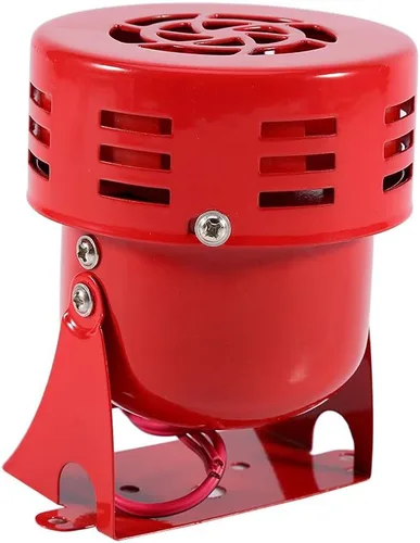 Miniatura 6 de EVGATSAUTO Cuerno de sirena de coche, 12 V, 50 s, rojo, eléctrico, camión, motocicleta, arrastre aéreo, bocina, alarma, bocinas de coche, sirenas