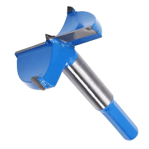 Miniatura 11 de Forstner Broca de taladro de 1.65 pulgadas / 1.654 in para carpintería, brocas de perforación de madera de carburo con mango hexagonal de 2/5