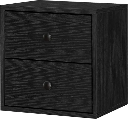 Miniatura 11 de FUSUNBAO Organizador Mágico de Almacenamiento en Cubos DIY Apilables para Casa, Libros, Ropa, Juguetes - Sistema de Almacenamiento Modular de Roble