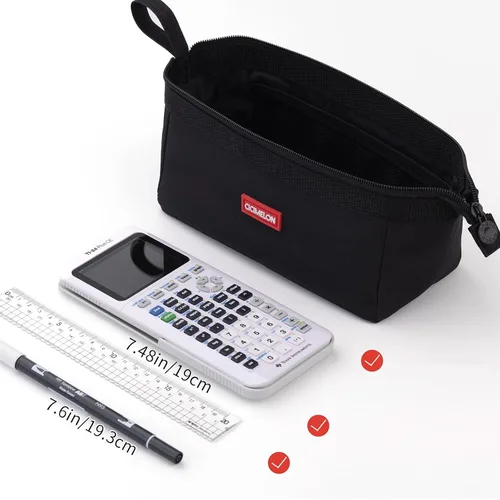 Miniatura 4 de CICIMELON Estuche para lápices de gran capacidad, bolsa para lápices, para la escuela, adolescente, niña, niño, hombres y mujeres