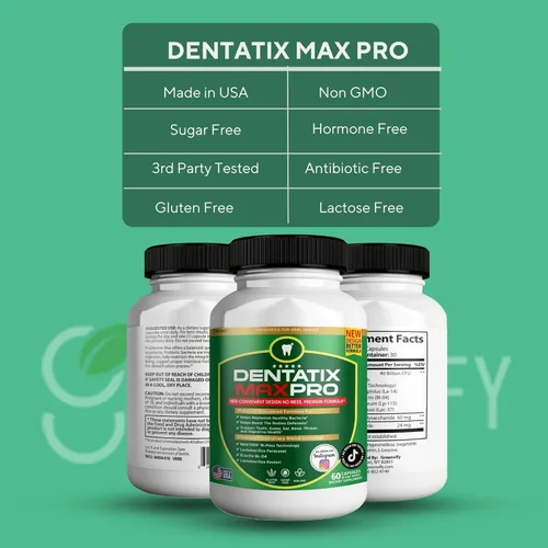 Miniatura 5 de Dentatix Max Pro para la salud de las encías y los dientes y el aliento fresco, 40 mil millones de UFC Probióticos orales avanzados para el mal