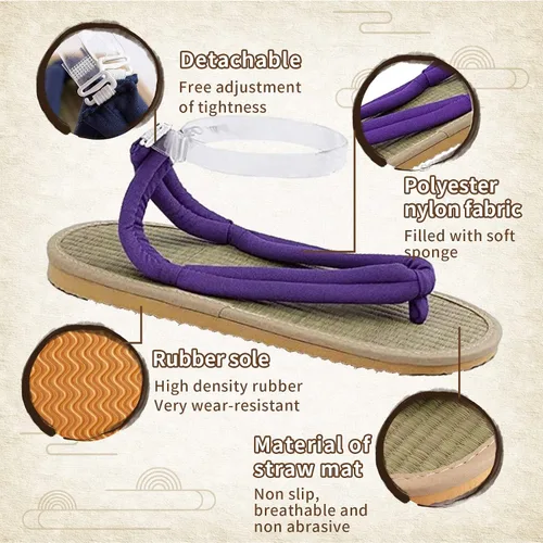 Miniatura 3 de Oshitari - Zapatos unisex de anime para cosplay