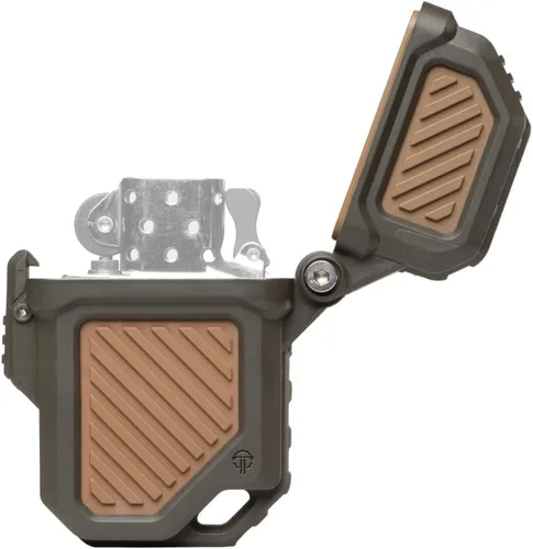 Miniatura 8 de Thyrm PyroVault 2.0 - Armadura de encendedor compatible con insertos Zippo, para protección, menos evaporación y retención, fabricado en los Estados