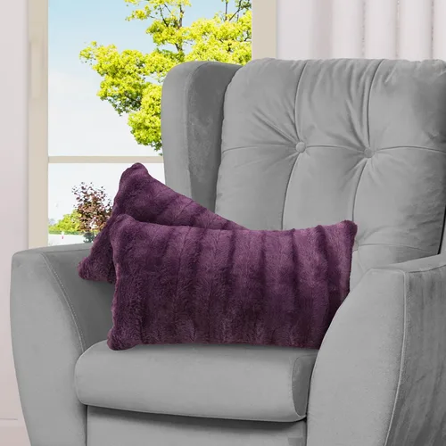 Miniatura 13 de Cheer Collection Almohadas decorativas de otoño para sofá, juego de 2 almohadas de piel sintética para sofá, acogedoras almohadas de otoño para sala