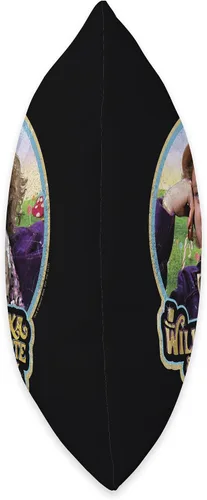 Miniatura 2 de Willy Wonka Chocolate Factory Scrumdiddlyumptious - Almohada (18.0 x 18.0 in), multicolor