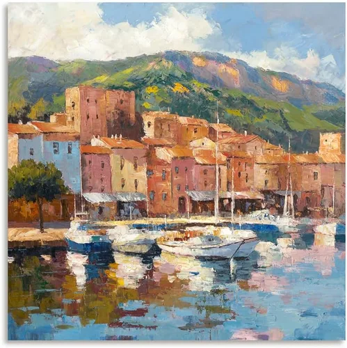 Miniatura 17 de ATELIYISHU Lienzo decorativo para pared, imágenes al aire libre, arte de pared, impresionismo, paisaje de naturaleza serena, pintura al óleo