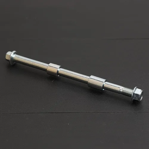 Miniatura 6 de Minho 10mm 175mm Eje Delantero Trasero con Bujía 6mm 15mm 20mm Compatible con Motocicleta Pit Dirt Bike Ciclomotor Scooter QUAD ATV Mini Bike Parts