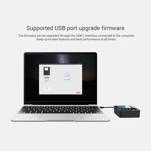 Miniatura 8 de ISDT C4 EVO Probador de capacidad de cargador de batería rápido para AA AAA 18650 21700, analizador de batería inteligente para baterías recargables