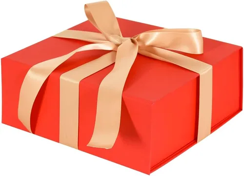 Miniatura 7 de BEISHIDA Caja de regalo blanca de 11 x 9 x 4.4 pulgadas, cajas de regalo con tapas de cierre magnético para embalaje de regalo, Día del Padre, Día