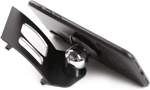 Miniatura 4 de Soporte de navegación de aleación de aluminio de 3 colores para BMW X3 X4 F25 F26 2010-2016, consola central de automóvil, ventilación de aire
