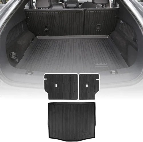 Miniatura 7 de Alfombrilla para maletero para accesorios Ford Mustang Mach-E 2021 2022 2023 2024 2025 Alfombrilla de carga para todo clima para maletero trasero