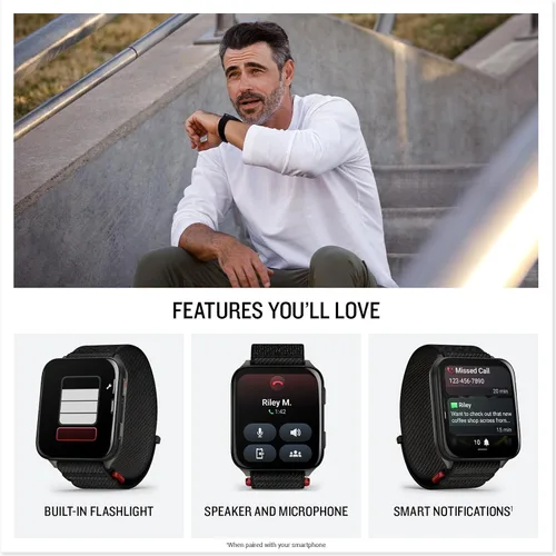 Miniatura 4 de Garmin Venu X1 - Reloj inteligente GPS delgado y ligero, color negro, pantalla AMOLED, funciones avanzadas de salud y fitness, seguimiento