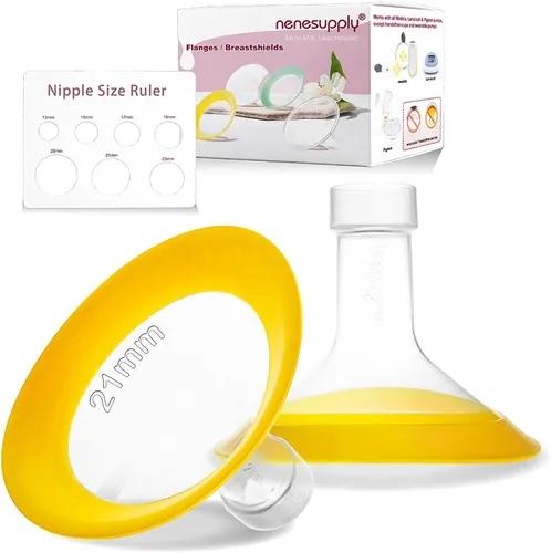 Miniatura 30 de Nenesupply Brida suave de 19mm compatible con piezas de extractor de leche Medela, repuesto de brida de 19mm para accesorios Medela compatibles