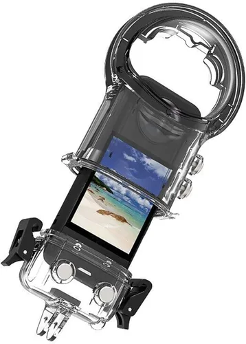 Miniatura 3 de Funda impermeable para cámara subacuática para Insta360 X3 Sport Camera Waterproof MODJUEGO Panoramic Camera Sealed Diving Case Impermeable hasta