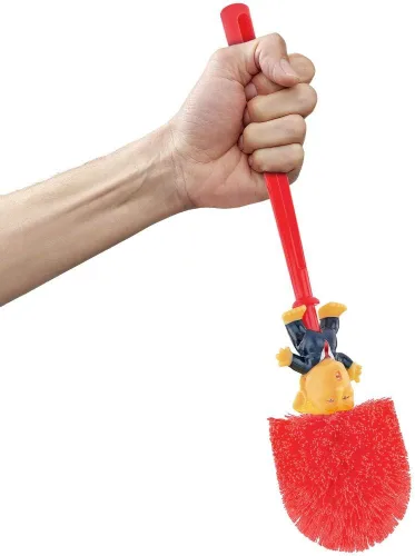 Miniatura 3 de Fairly Odd Novelties Donald Trump - Escobilla para inodoro, diseño de elefante, regalo político, color rojo