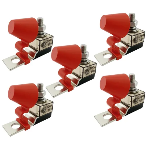 Miniatura 21 de Fusibles de Terminal MRBF - 100 Amperios 58V CC Máx/IP66 Impermeables para Barcos, Marina, Casas Rodantes, Sistemas Solares - Protección contra