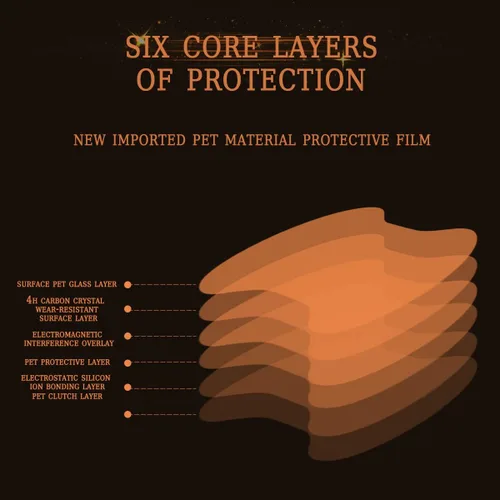 Miniatura 4 de 4 unidades de protector de puerta de automóvil de fibra de carbono antiarañazos, película protectora para manijas de auto sin marcas, universal