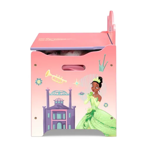 Miniatura 9 de Delta Children Caja de juguetes de lujo, princesa Disney Disney Princess