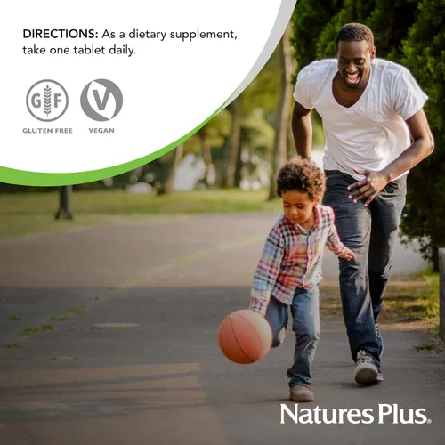 Miniatura 6 de NaturesPlus Adulto masticable, sabor a piña, 90 tabletas, multivitamínico y mineral, vegano, sin gluten, 90 porciones