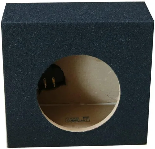 Miniatura 4 de 1 caja de subwoofer de camión de ángulo sellado individual de 12 pulgadas con MDF grueso y resistente, woofer de 12 pulgadas (1 unidad)