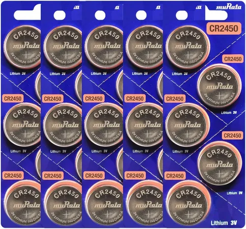 Miniatura 7 de Murata Batería CR2450 3V Litio Moneda Celda - Reemplaza Sony CR2450 (2 Baterías)
