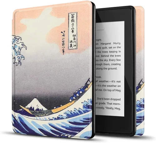 Miniatura 15 de TNP - Funda para Kindle de 10ª generación - Funda inteligente delgada y ligera con apagado y encendido automático para lector electrónico Amazon