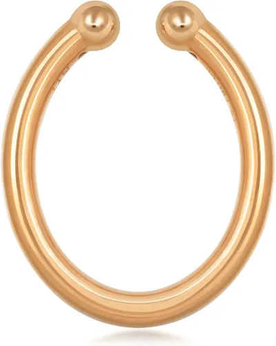 Miniatura 4 de Chow Sang Sang Lets Play - Aretes de aro individual de oro de 18 quilates para mujer 89764E se venden solos no pares
