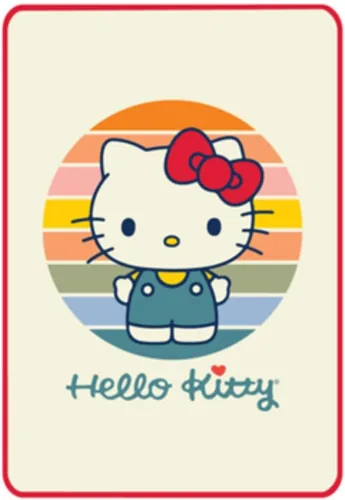Miniatura 12 de Coleccionables Hello Kitty & Friends Ropa de cama Manta súper suave y acogedora, 62 in x 90 in, (Producto oficialmente licenciado) de Franco Hello