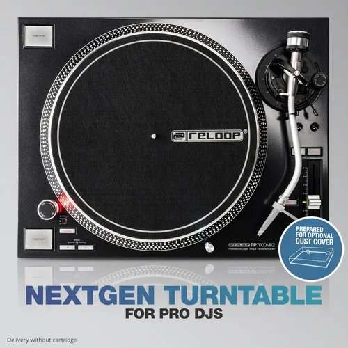 Miniatura 3 de Reloop RP-7000 MK2 Sistema de tocadiscos profesional de torque superior, Negro
