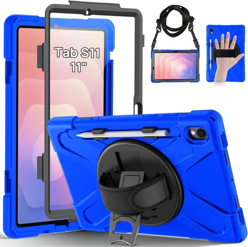Miniatura 13 de Gerutek Funda para Samsung Galaxy Tab S6 Lite de 10.4 pulgadas 2024/2022/2020, funda protectora de cuerpo completo con protector de pantalla