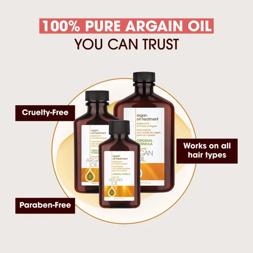 Miniatura 6 de One 'n Only Tratamiento capilar con aceite de argán – El aceite para el cabello alisa y fortalece el cabello seco dañado, elimina el encrespamiento
