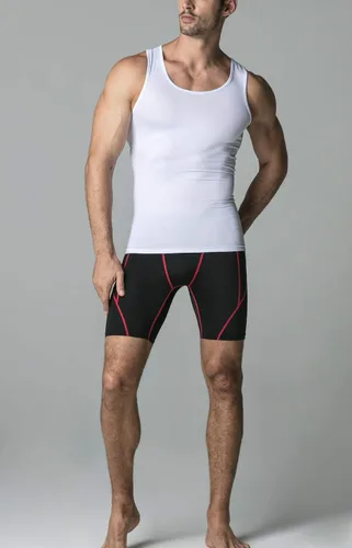 Miniatura 9 de ATHLIO Paquete de 3 camisetas sin mangas de compresión para hombre, para correr, baloncesto, entrenamiento, capa base