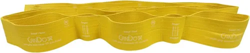 Miniatura 7 de CanDo Banda de resistencia de ejercicio de 6 pies con bucles de mano/pie para entrenamientos totales del cuerpo, entrenamiento, rehabilitación