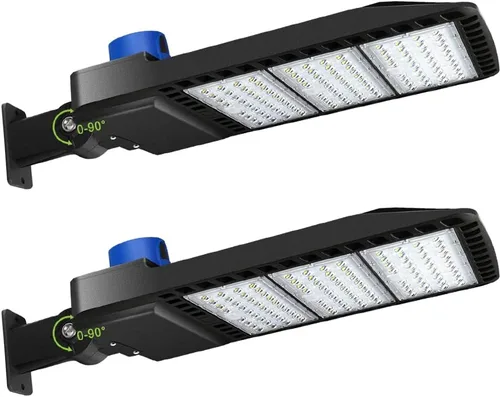 Miniatura 9 de ledmo Luz LED de estacionamiento de 300 W, 36000 lm, 5000 K, ajustable, montaje deslizante, iluminación de seguridad con fotocélula de atardecer a