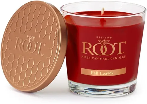 Miniatura 24 de Root Candles - Velas perfumadas de otoño en forma de panal de miel, de vidrio, con mezcla de cera de abejas de 3 mechas, 12 onzas, elaboradas a