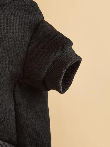 Miniatura 6 de QWINEE Sudadera Básica con Capucha para Perro Suéter para Cachorro Disfraces Cálidos para Gato Ropa para Mascotas para Chihuahua Cachorro Gatito