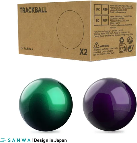 Miniatura 6 de SANWA Bola de seguimiento de 34mm/1.34pulgadas, Bola de repuesto para Logitech M575, M570, MX Ergo, Kensington TB450, TB550, Pro Fit Ergo y otros