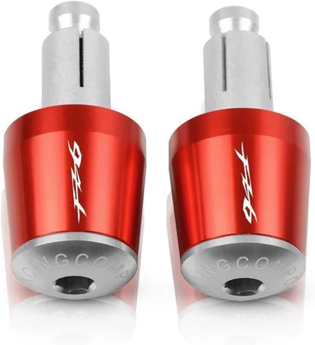 Miniatura 8 de Motorcycle Handlebar Grips End Handle Bar Cap Ends Plug for Yamaha FZ6 FAZER FAZER600 FZ6S FZ6N FZ6S2 FZ6R S2 SJ6S FZ600 FZ-6 (Color : Black-Red)