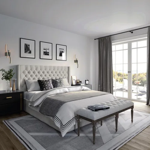 Miniatura 4 de Lámpara de pared con luz LED moderna, minimalista, industrial, de 24" en negro, para espacios pequeños, lámpara de pared con cableado para baño