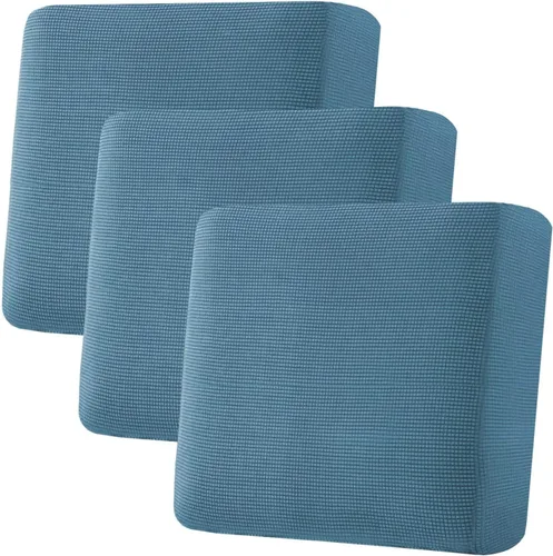 Miniatura 185 de H.VERSAILTEX Fundas Súper Elásticas para Asiento Individual, Fundas de Sofá, Fundas de Cojines, Juegos de Fundas, Tela Gruesa de Sarga con Textura