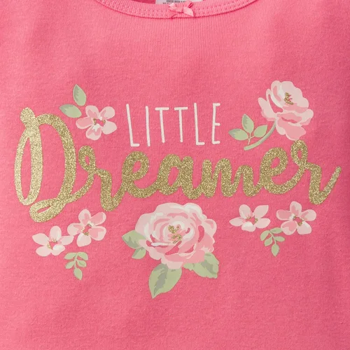 Miniatura 2 de Gerber - Juego de pijamas para niña (4 piezas), Pink rose, 12 meses