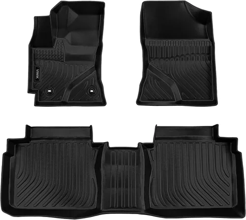 Miniatura 16 de VIWIK Alfombrillas de Piso para Kia Sorento de 7 asientos 2016-2020 S/L/LX/EX/SX/SX Limited, Alfombrillas de Coche Automotrices 3D Antideslizantes