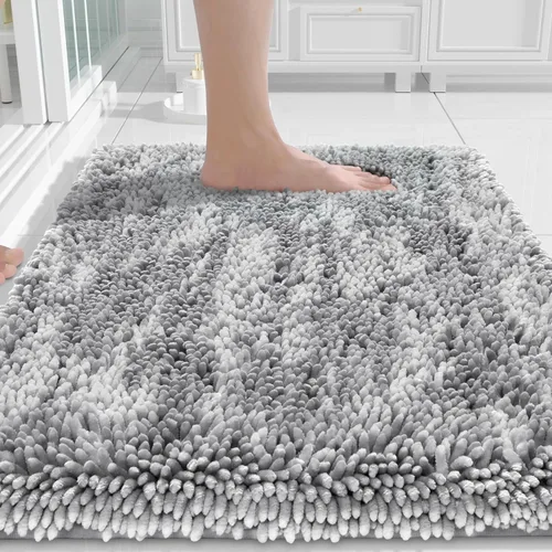 Miniatura 101 de Yimobra - Alfombra grande para baño antideslizante de 36x24 pulgadas, extra gruesa y suave, absorbente de felpilla, alfombras de baño lavables a