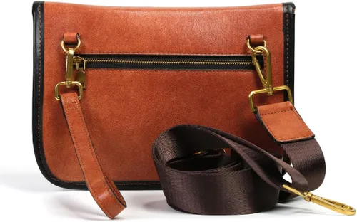 Miniatura 5 de Bolso de mano suave 3 en 1, bolso de mano de cuero para el pecho, bolso bandolera para hombres y mujeres