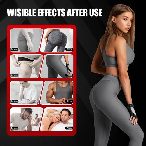 Miniatura 3 de Kegel Trainer - Entrenador multifunción de resistencia de 132 libras con correas para muslos, asas, bandas de resistencia y cuerda para saltar, Gris