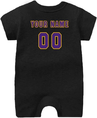 Miniatura 27 de Traje de fútbol personalizado para bebé, hace que tu bebé nombre y número de ropa de fútbol regalos