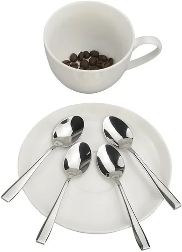 Miniatura 6 de Cuchara de café, 16 cucharas de café de acero inoxidable Demitasse