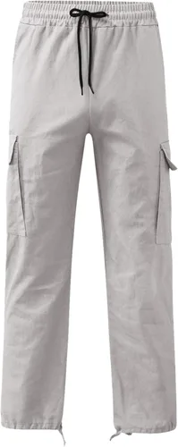 Miniatura 44 de Pantalones deportivos para hombre, pantalones de otoño e invierno y sólidos para hombres y hombres, cómodos con múltiples bolsillos