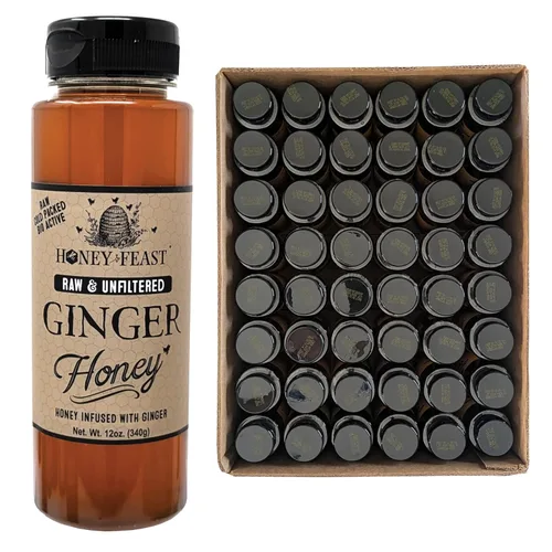 Miniatura 62 de Honey Feast, Miel de Flor Silvestre, 12 Onza